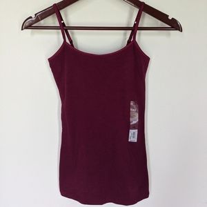 3/$10 NWT So Burgundy Camisole